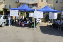 بالفيديو: طلاب بستان الأمل يفتتحون العام الدراسي تحت خيمة